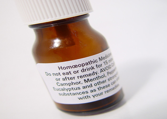 A etiqueta farmacêutica da garrafa da medicina do papel revestido/personalizou etiquetas da etiqueta