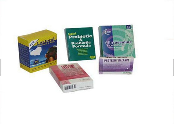 Caixa material da caixa da medicina do papel do OEM para o empacotamento do produto farmacêutico