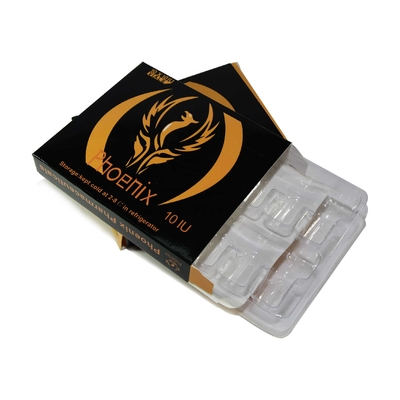 Caixa de Embalagem Farmacêutica Brilhante Personalizada para Oral